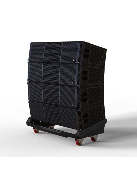 VGt - Diffusore Line Source 3 vie, Autolock rigging system. Amplificazione Classe D, DSP, AVB