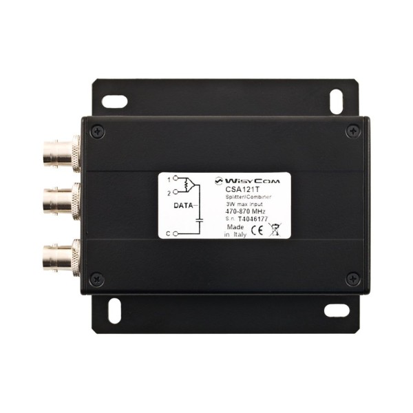 Wideband combiner/splitter(470-870 MHz), Collegamento dati tramite cavo coassiale con MTK982/MTK952N
