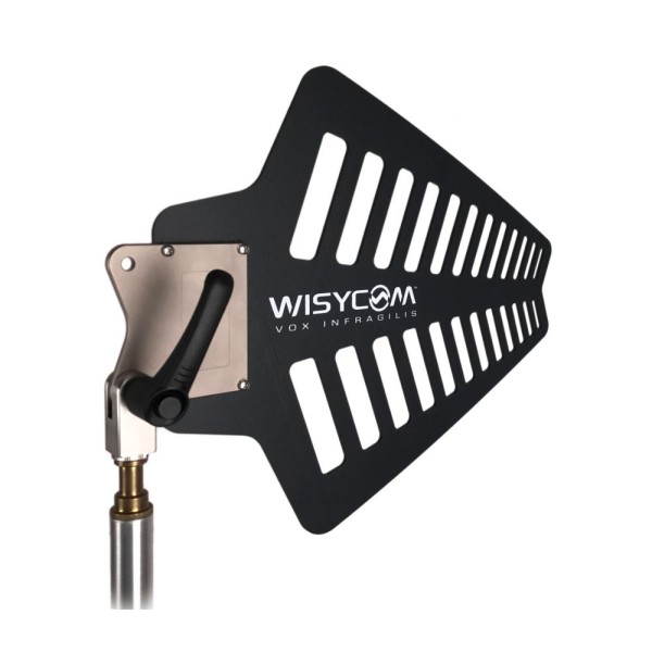 Antenna passiva Wide-band (420-1300 MHz), gain 6 dBi max, 50 ohm, connettore BNC femmina, LPDA