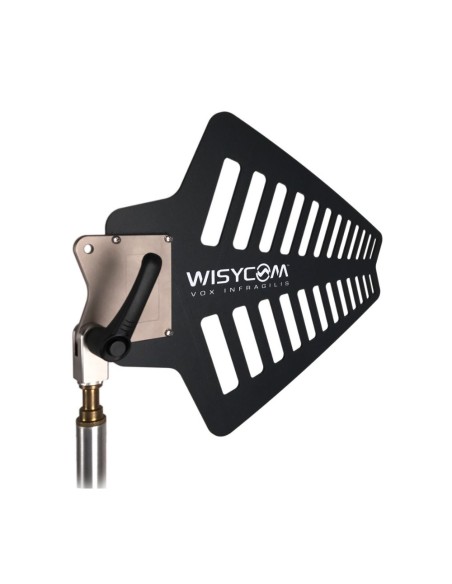 Antenna passiva Wide-band (420-1300 MHz), gain 6 dBi max, 50 ohm, connettore N femmina, LPDA