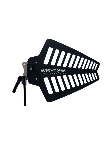 Antenna passiva Wide-band (420-1300 MHz), gain 6 dBi max, 50 ohm, connettore N femmina, LPDA