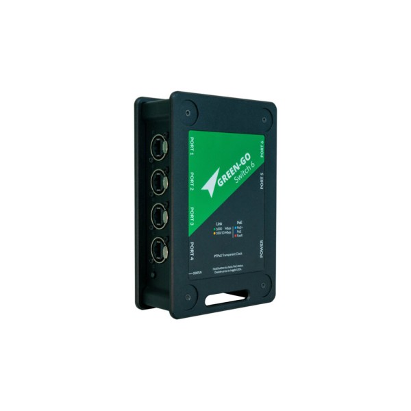 Ethernet switch 6 porte per la sincronizzazione di più antenne STRIDE