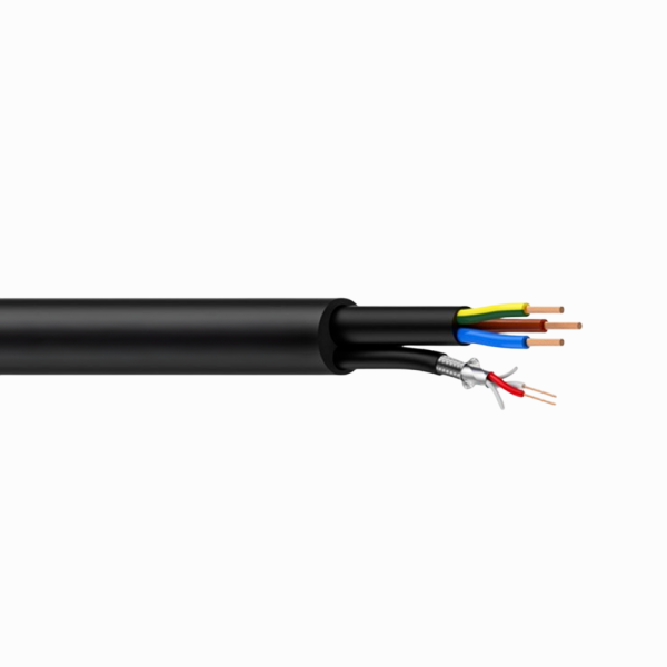 Cavo ibrido DMX/AES e alimentazione (1 x AES/DMX + 3 x 1,5 mm2 FROR)