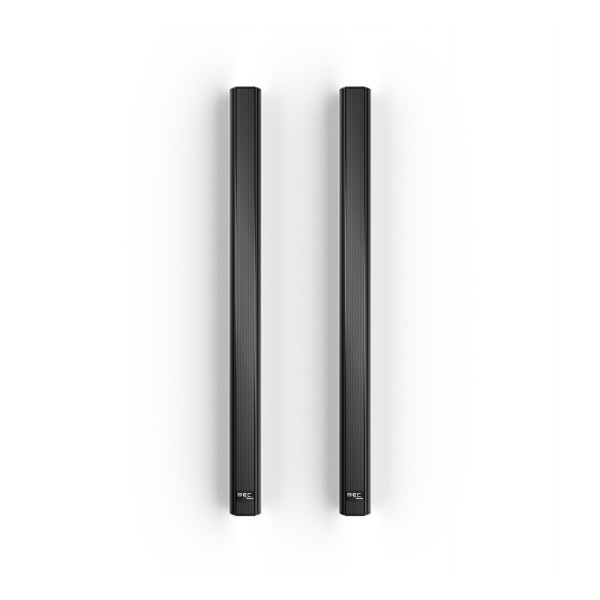 Coppia diffusori line array profilo slim, full range 1 x DRIVER (20 x 120 mm), lunghezza 28 cm