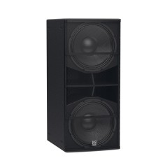 Diffusore sub bass compatto SLIMLINE, 2x18" reflex