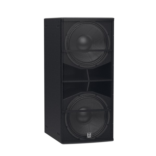 Diffusore sub bass compatto SLIMLINE, 2x18" reflex