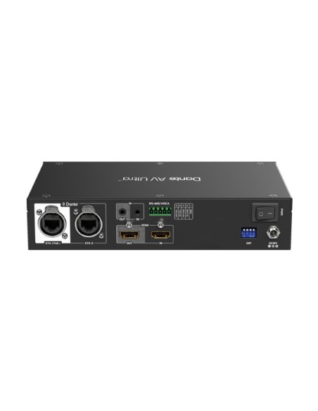 Encoder Dante AV Ultra con ingresso HDMI su rete Dante con routing indipendente