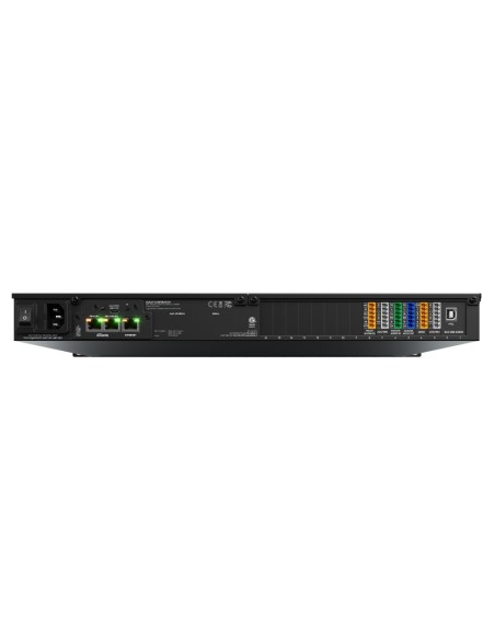 Processore audio DSP con 16 slot configurabili per schede I/O XC, Lua scripting engine