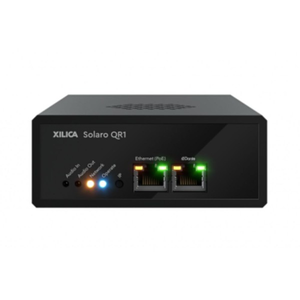 Processore audio DSP ultracompatto, 8 slot configurabili per schede I/O XC, 4x4 canali Dante