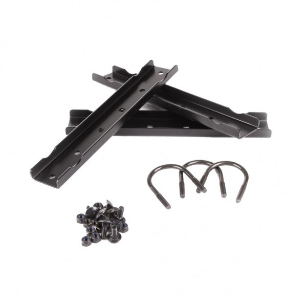 Kit di fissaggio SNAKE a truss alluminio 40x40, colore nero