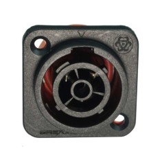 Connettore di alimentazione da pannello, femmina input, 230 V 16A