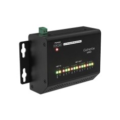 GeNetix GS5D Unmanaged Network Switch 5 porte Gigabit, alimentato Poe o Main. DIN Rail