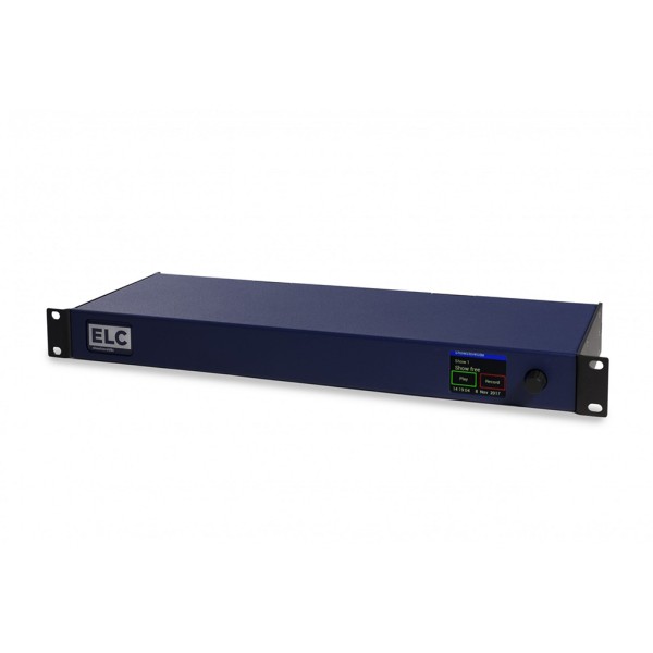 dmXLAN showStoreGBx DMX recorder e playback 2048 canali,4 porte DMX, 2 porte Gigabit/Ethernet switch