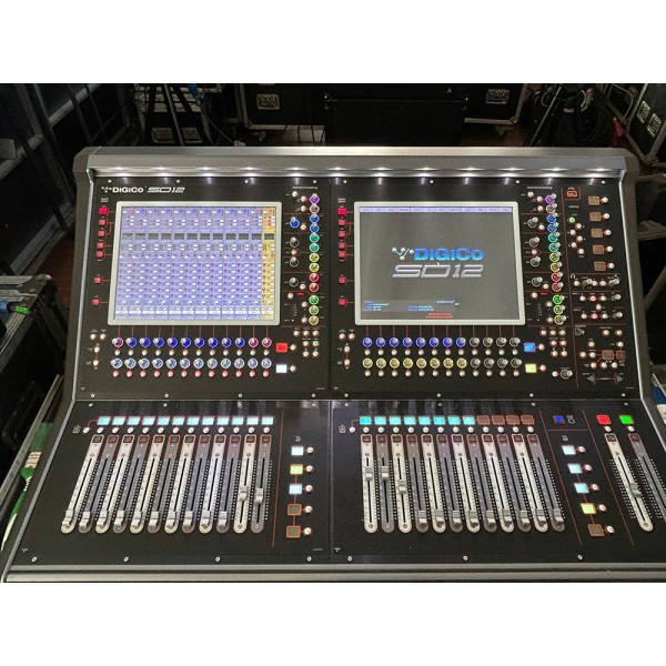 Superficie di controllo SD12 CORE 2 DIGICO 74 canali – no stage rack solo superficie