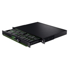 Caricatore professionale 1U standard rack per 48 batterie ricaricabili AA/AAA