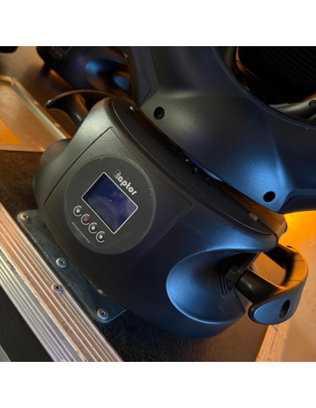 Teste mobili Raptor DTS Lighting_Usate in buone condizioni