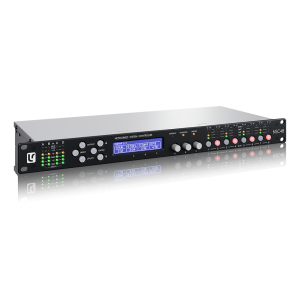 Processore DSP 96kHz 4 ingressi e 8 uscite, VX limiter, in e out analogici e AES3, DANTE Network 8X8