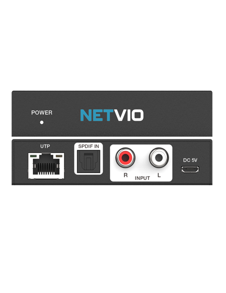 Extender 2 canali audio analogici e digitali SPDIF, su cavo CAT5e/6. Fino a 300 m