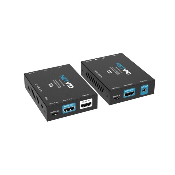 Kit Extender HDBaseT (Cat 6A) 4K/60 4:4:4 (fino a 70m) con USB2.0 per utilizzo KVM