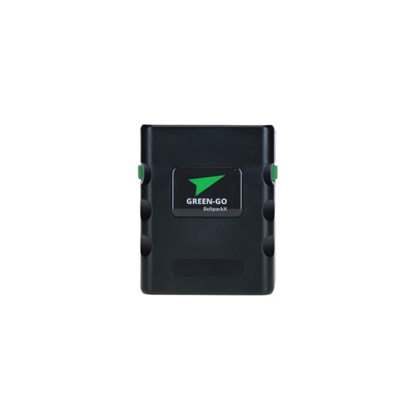 Beltpack intercom - Stazione intercom portatile 32 canali V4, display LCD, cover colore nero | Audiosales