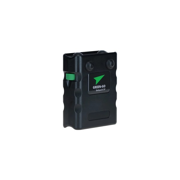 Beltpack intercom - Stazione intercom portatile 32 canali V4, display LCD, cover colore nero, versione sport | Audiosales