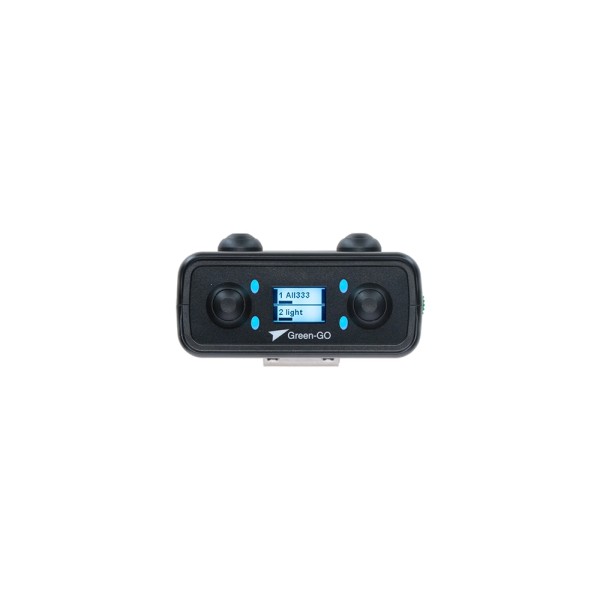 Beltpack intercom - Stazione intercom portatile 32 canali V4, display LCD, cover colore nero, versione sport | Audiosales