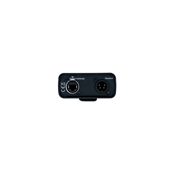 Beltpack intercom - Stazione intercom portatile 32 canali V4, display LCD, cover colore nero, versione sport | Audiosales