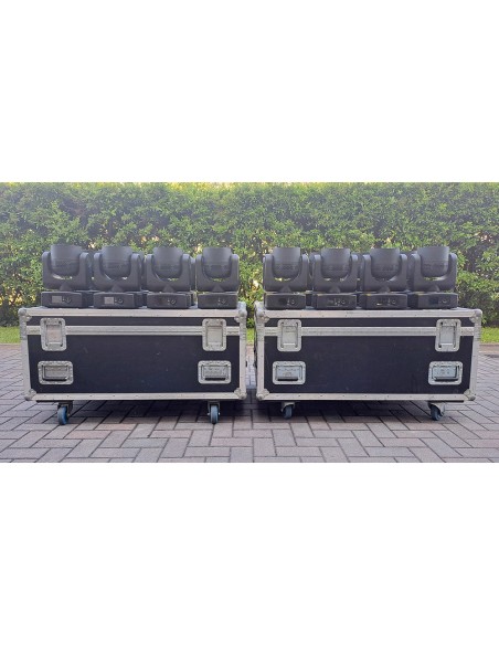 16 teste mobili Claypaky MINI-B con 2 flightcase - Usate in ottimo stato