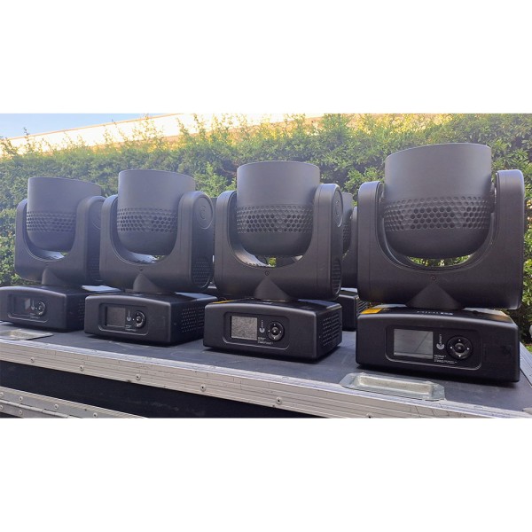 16 teste mobili Claypaky MINI-B con 2 flightcase - Usate in ottimo stato
