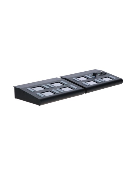Stazioni intercom multicanale - Stazione intercom fissa da tavolo a console, pannello 24 canali di estensione per MCX | Audiosal