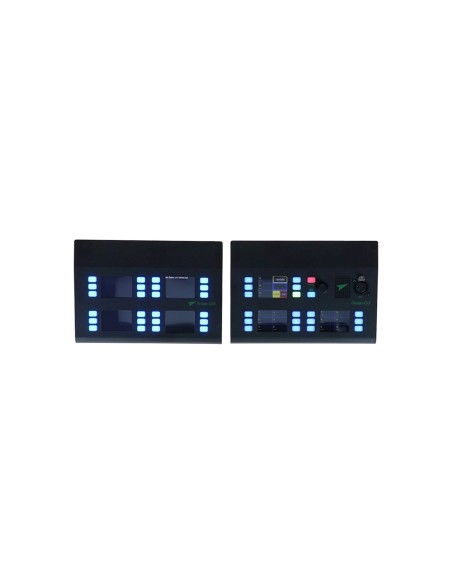 Stazioni intercom multicanale - Stazione intercom fissa da tavolo a console, pannello 24 canali di estensione per MCX | Audiosal