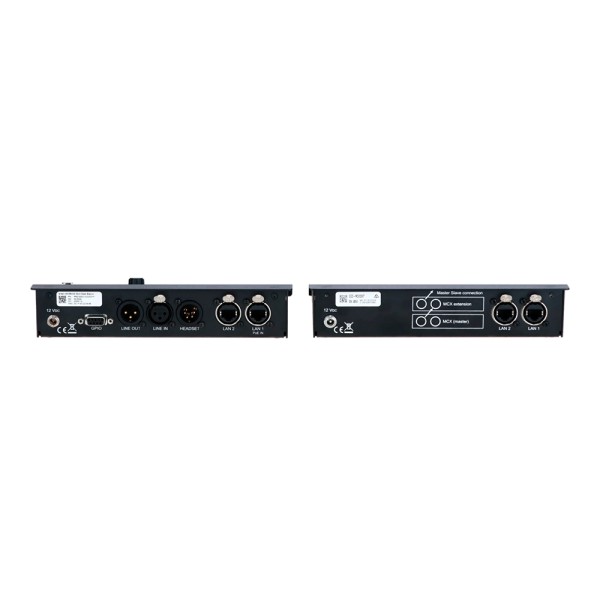 Stazioni intercom multicanale - Stazione intercom fissa da tavolo a console, pannello 24 canali di estensione per MCX | Audiosal
