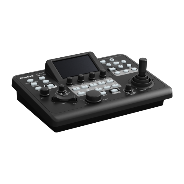 RC-IP 300 - Controller professionale per telecamere PTZ Canon, alimentato PoE, display touch da 3,5"