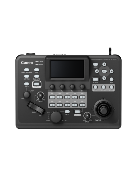RC-IP 300 - Controller professionale per telecamere PTZ Canon, alimentato PoE, display touch da 3,5"