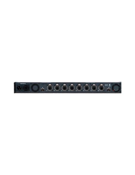 Switch ethernet - Switch ethernet 8 porte frontali 1GB con PoE, 8 porte posteriori 1 GB, 2 porte SFP 2.5 Gbps | Audiosales