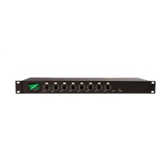 Switch ethernet - Switch ethernet 8 porte frontali con funzione Power over Ethernet (PoE), 1 porta posteriore | Audiosales