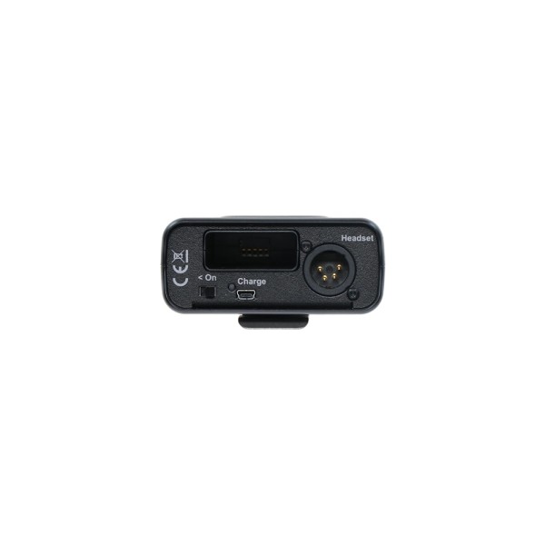 Beltpack intercom - Stazione intercom portatile wireless con tecnologia DECT, display LCD | Audiosales