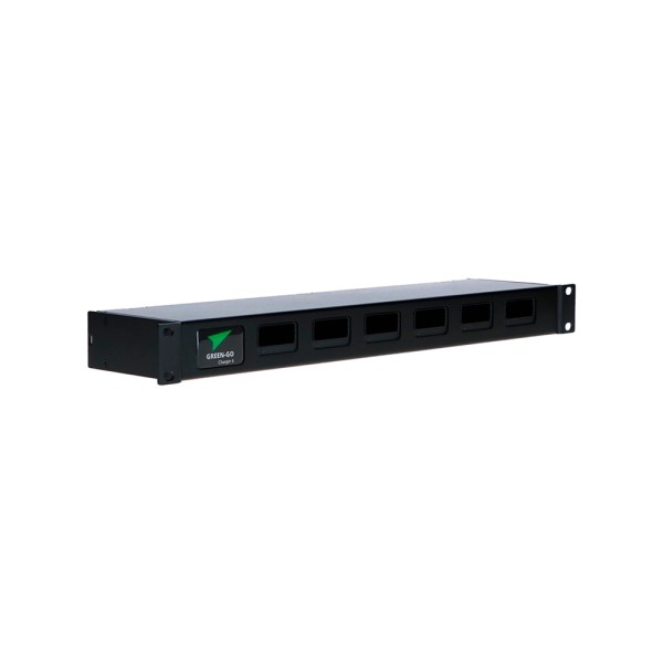 Accessori intercom - Caricatore per 6 batterie per beltpack GGO-WBPX, 1 unità 19" standard rack | Audiosales