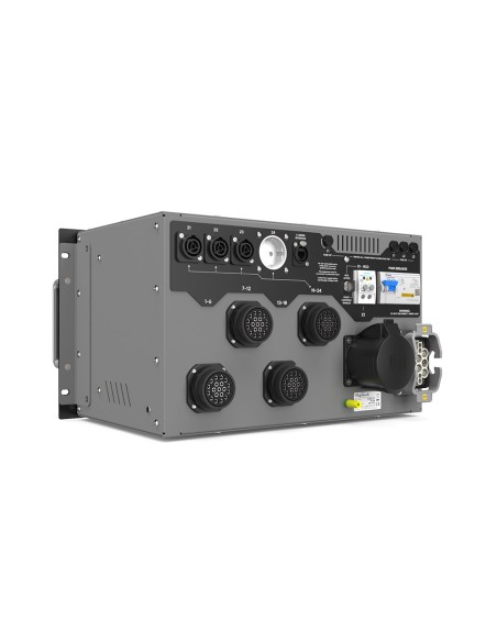 C24 Power Distribution - Quadro di alimentazione (24 x 16A) con 24 uscite Neutrik True