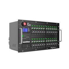 C24 Power Distribution - Quadro di alimentazione (24 x 16A) con 24 uscite Neutrik True