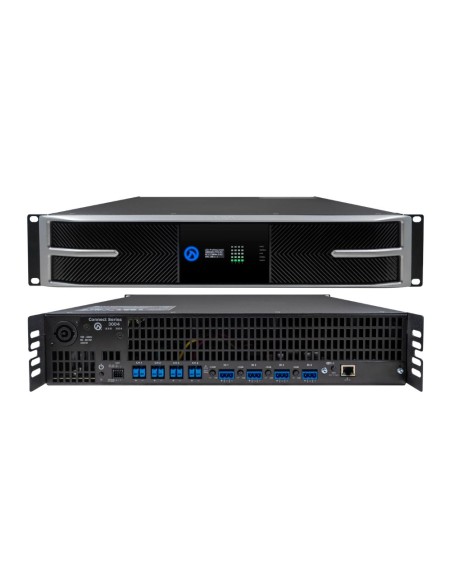 Amplificatore 4 canali 3000 watt per canale a 4/8 ohm - 70/100 volt, DSP integrata, IoT, WiFi