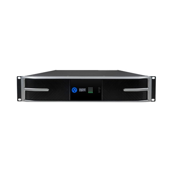 Amplificatore 4 canali 3000 watt per canale a 4/8 ohm - 70/100 volt, DSP integrata, IoT, WiFi, Dante
