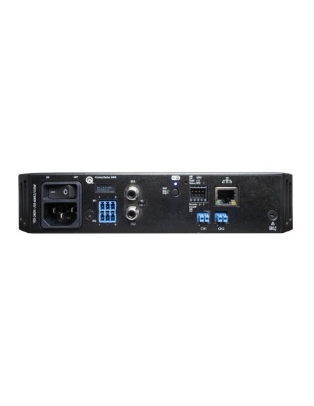 Amplificatore 2 canali 120 watt per canale a 4/8 ohm - 70/100 volt, DSP integrata, IoT, WiFi