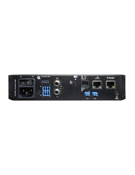 Amplificatore 2 canali 120 watt per canale a 4/8 ohm - 70/100 volt, DSP integrata, IoT, WiFi, Dante