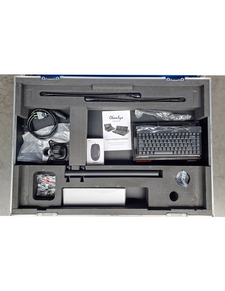 Console luci ChamSys MagicQ MQ500M+ Stadium con flight case e accessori - Usata in ottimo stato