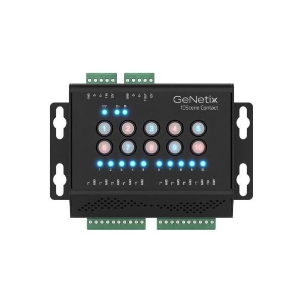 GeNetix 10Scene Contact Interfaccia di attivazione a 10 ingressi per contatti puliti, per GN5/GN10