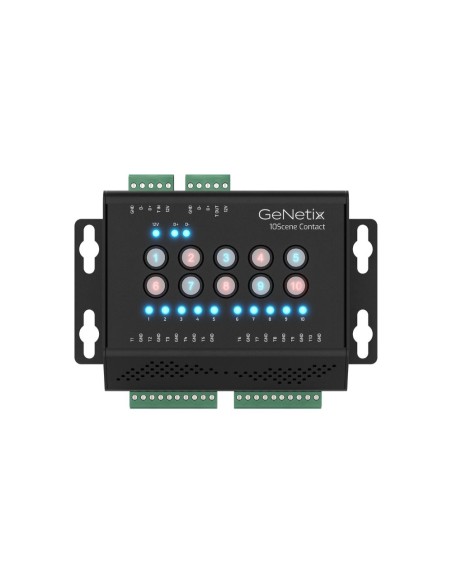 GeNetix 10Scene Contact Interfaccia di attivazione a 10 ingressi per contatti puliti, per GN5/GN10