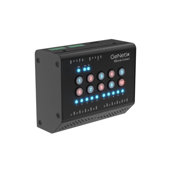 GeNetix 10Scene Contact Interfaccia di attivazione a 10 ingressi per contatti puliti, per GN5/GN10