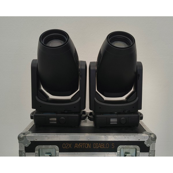 28 teste mobili Ayrton Diablo Profile S - Usate in ottimo stato