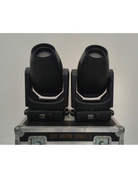 28 teste mobili Ayrton Diablo Profile S - Usate in ottimo stato